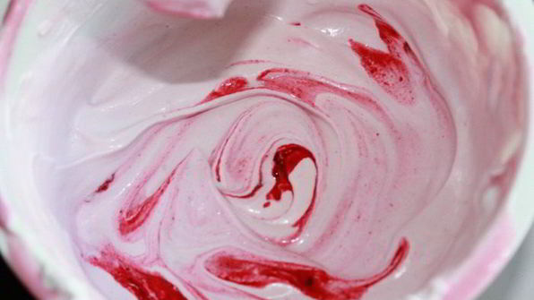 ягодное мороженое вкус лета