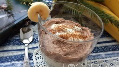 Банановый мусс