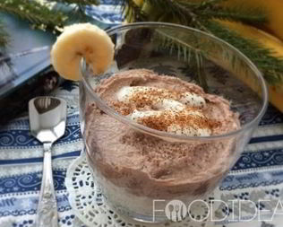 Банановый мусс