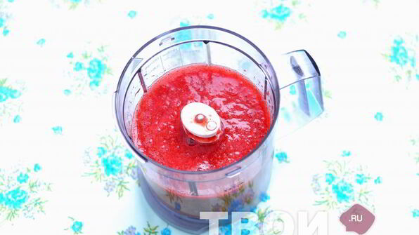 клубничный мусс