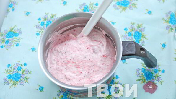 клубничный мусс