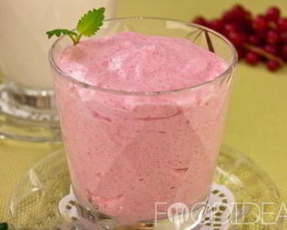 Клюквенный мусс