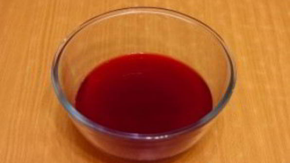 клюквенный мусс