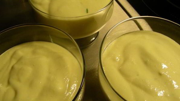 лимонно-лаймовый мусс с маскарпоне