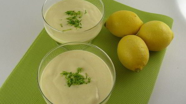 лимонно-лаймовый мусс с маскарпоне