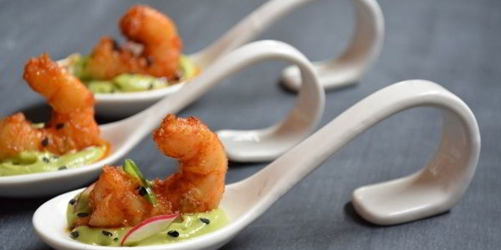 Рецепт мусс из авокадо с креветками