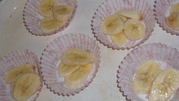 мусс из белка, яблок и банана