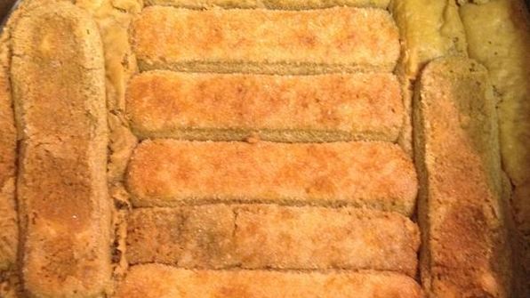 мусс из белого шоколада с персиками