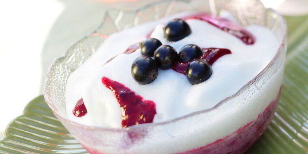 Рецепт мусс из черной смородины