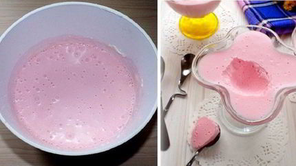 Мусс из киселя