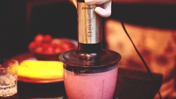 мусс из клубники и бананов