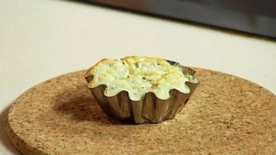 Мусс из козьего сыра и цукини