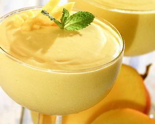 Мусс из манго