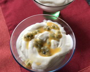 Мусс из маракуйи