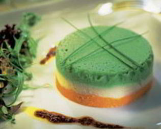 Мусс из трех видов овощей