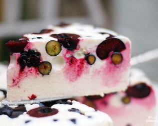 Мусс из творога с желатином