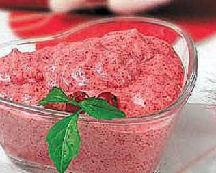 Мусс клюквенный