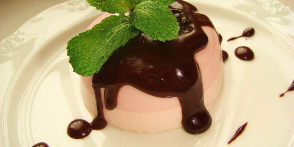 Рецепт мусс с шоколадным соусом