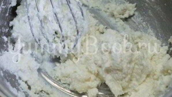 мусс творожный с черешней