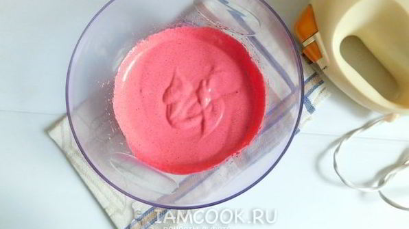 постный мусс с вишней