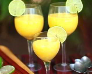 Простой мусс из манго