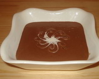 Шоколадно-яичный мусс