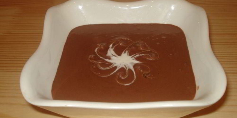 Рецепт шоколадно-яичный мусс