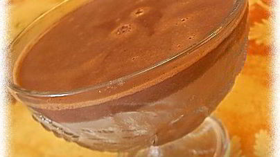 Шоколадный мусс из молока