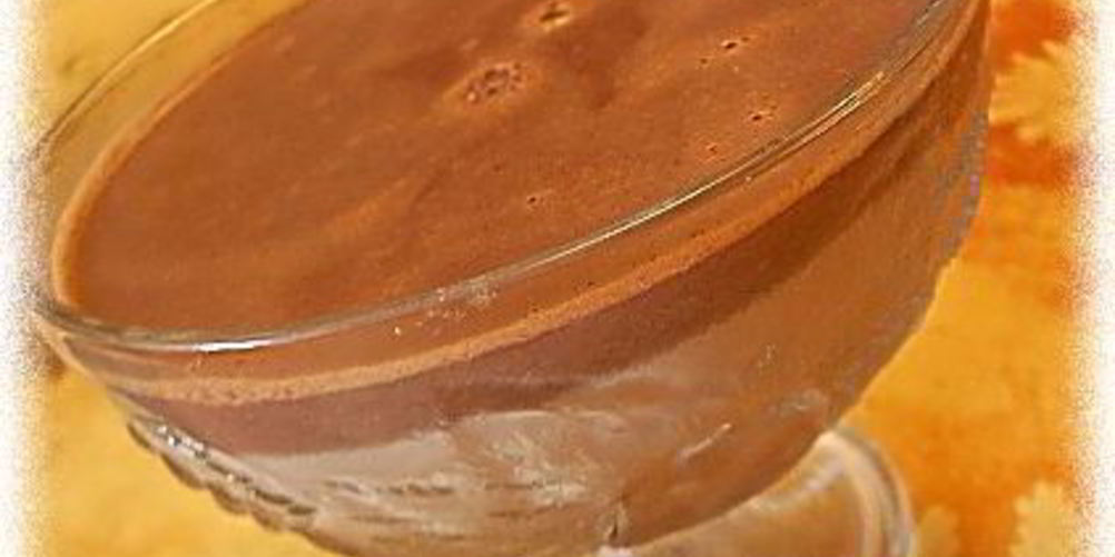 Рецепт шоколадный мусс из молока