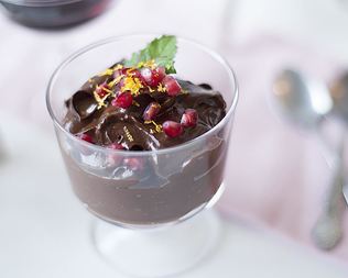 Шоколадный мусс с авокадо