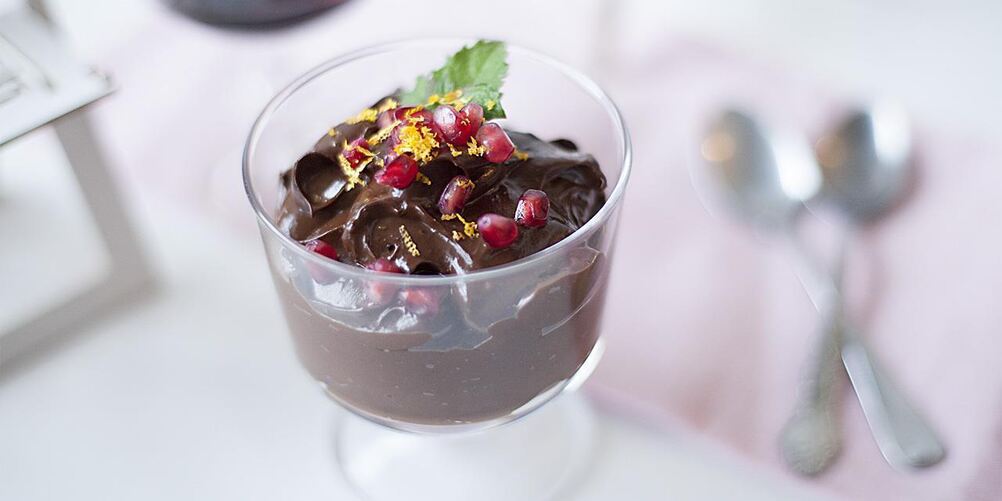 Рецепт шоколадный мусс с авокадо