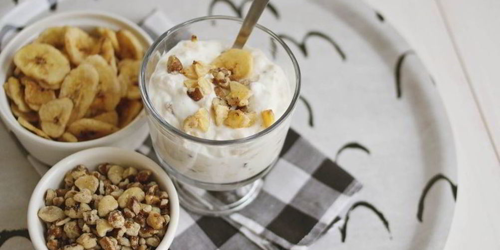 Рецепт творожно-банановый мусс