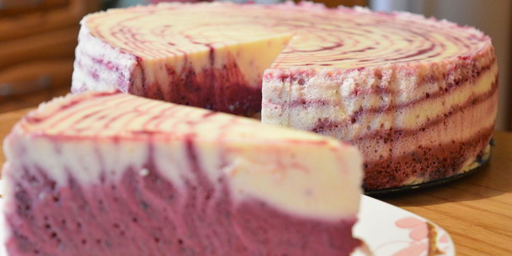 Рецепт творожно-черничный муссовый торт