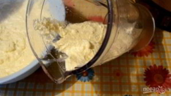 творожно-черничный муссовый торт