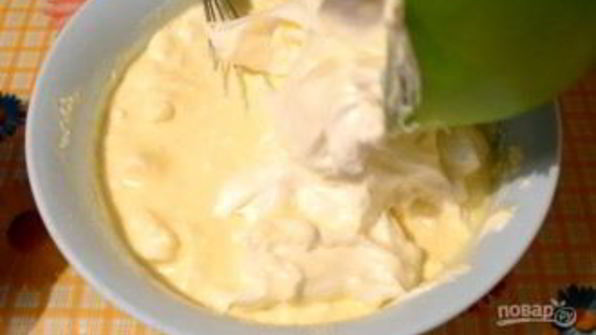 творожно-черничный муссовый торт