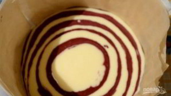 творожно-черничный муссовый торт