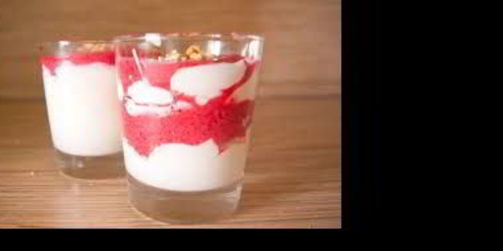 Рецепт творожно-ягодный мусс