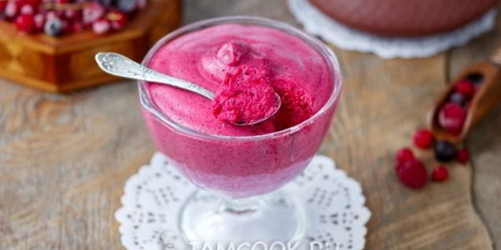 Рецепт ягодный мусс