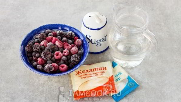 ягодный мусс