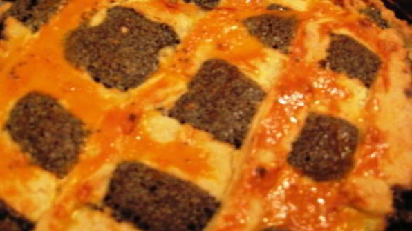 немецкий десерт mohn-quarkkuchen