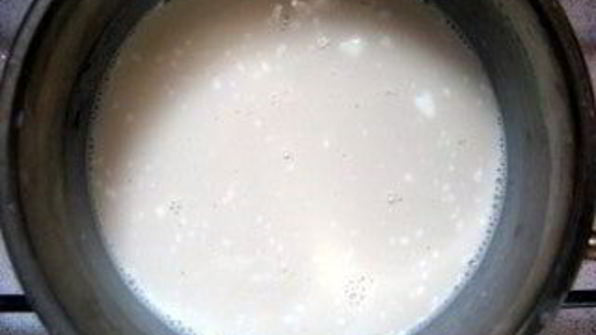 панна котта с белым шоколадом, амаретти и ароматом капучино