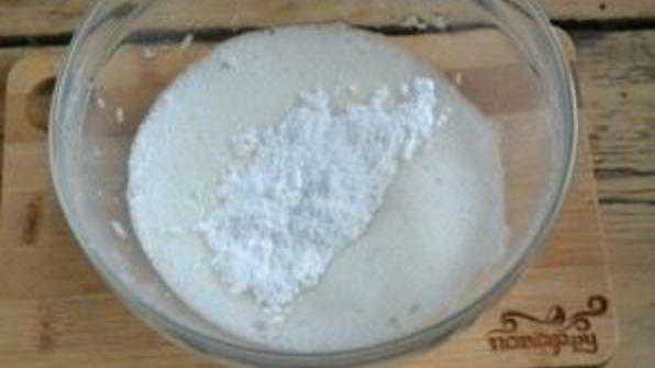 белая глазурь для кулича