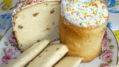 Кулич на дрожжах