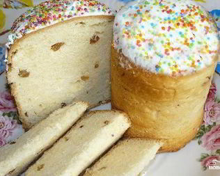 Кулич на дрожжах