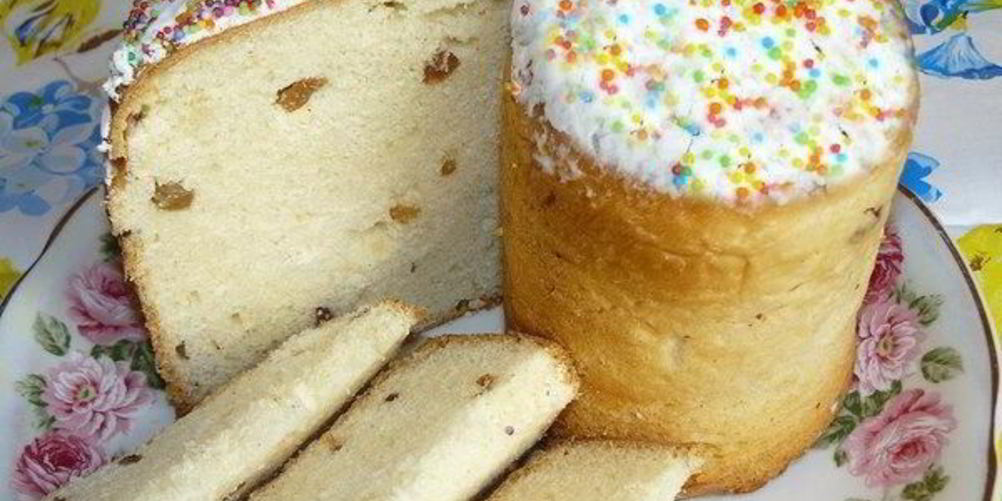 Рецепт кулич на дрожжах