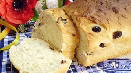 Кулич на меду