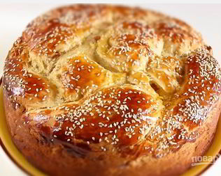 Кулич пасхальный из сдобного дрожжевого теста