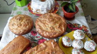 Куличи к светлому празднику Пасха