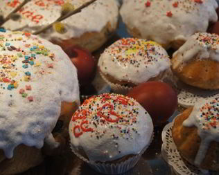 Куличи на кефире