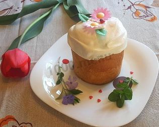 Куличи на сливочном маргарине